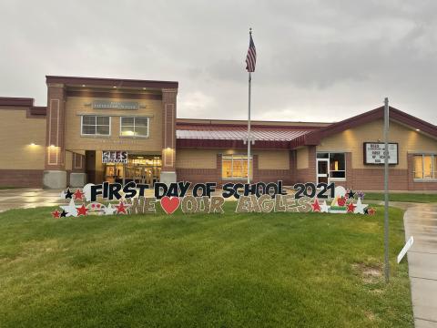 First Day Welcome Sign
