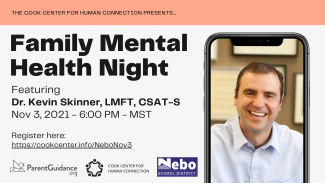 Family Mental Health Night Flyer for Parents