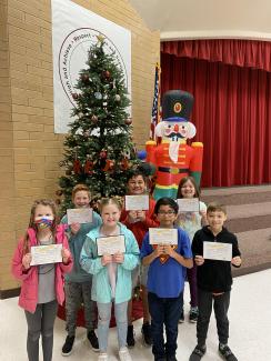 Keyboarding champions from Rees Elementary