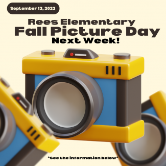 Fall Picture Day flyer announcing picture day next week.