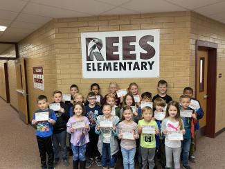 Rees students of the month for November